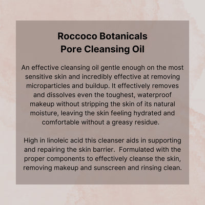 Roccoco Botanicals Pore Cleansing Oil