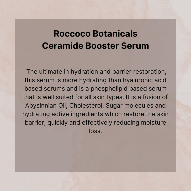 Roccoco Botanicals Ceramide Booster Serum