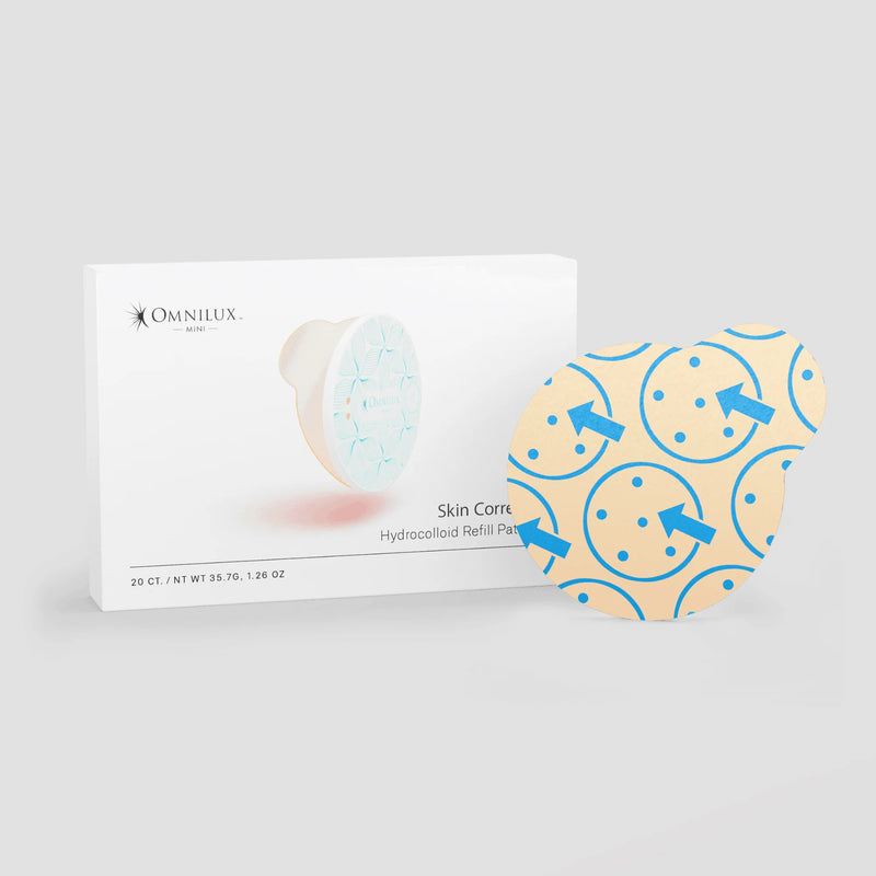 Omnilux Skin Corrector Hydrocolloid Refill Patches (20 ct) - Mini LED