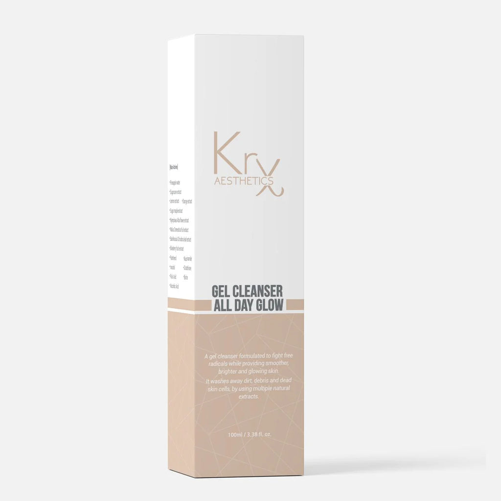 KrX Glow Gel Cleanser – Skin & Bare It | Esthetician and Acne