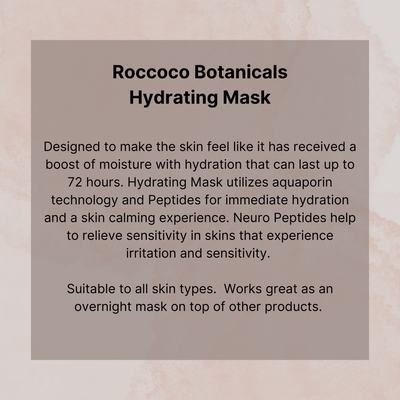 Roccoco Botanicals Hydrating Mask