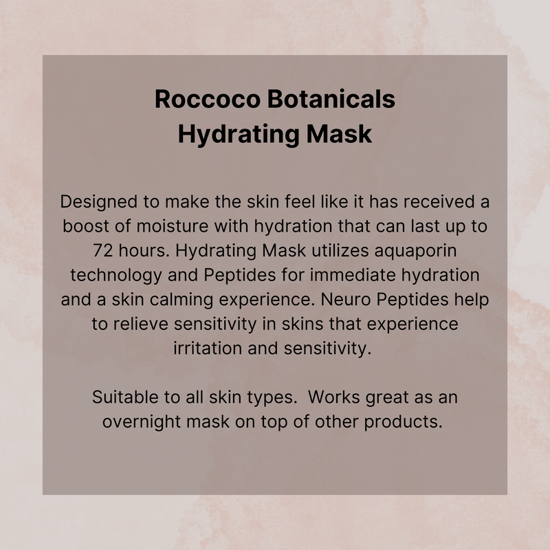 Roccoco Botanicals Hydrating Mask
