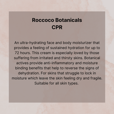 Roccoco Botanicals Calm Protect Revive Cream - CPR