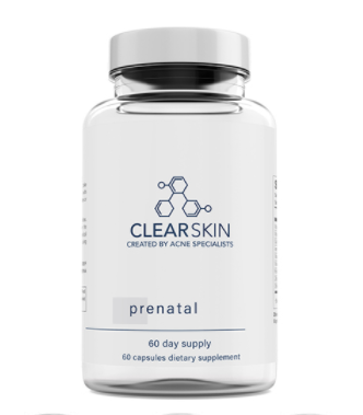 Clear Skin Prenatal Dietary Supplement
